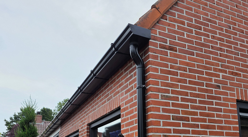 Type 8 aluminium beugelgoot