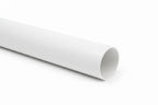 PVC hemelwaterafvoer buis 5.5 meter lang | inclusief bevestigingsbeugels