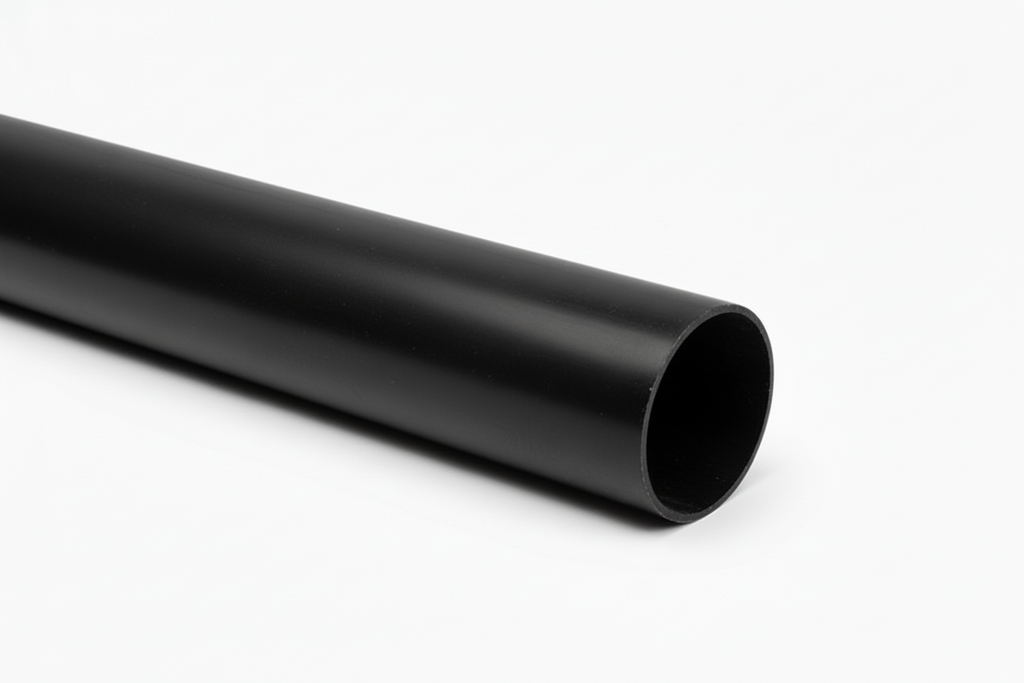 PVC hemelwaterafvoer buis 4 meter lang | inclusief bevestigingsbeugels
