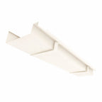 Type 21 - beugelgoot - Crème RAL9001 - per cm